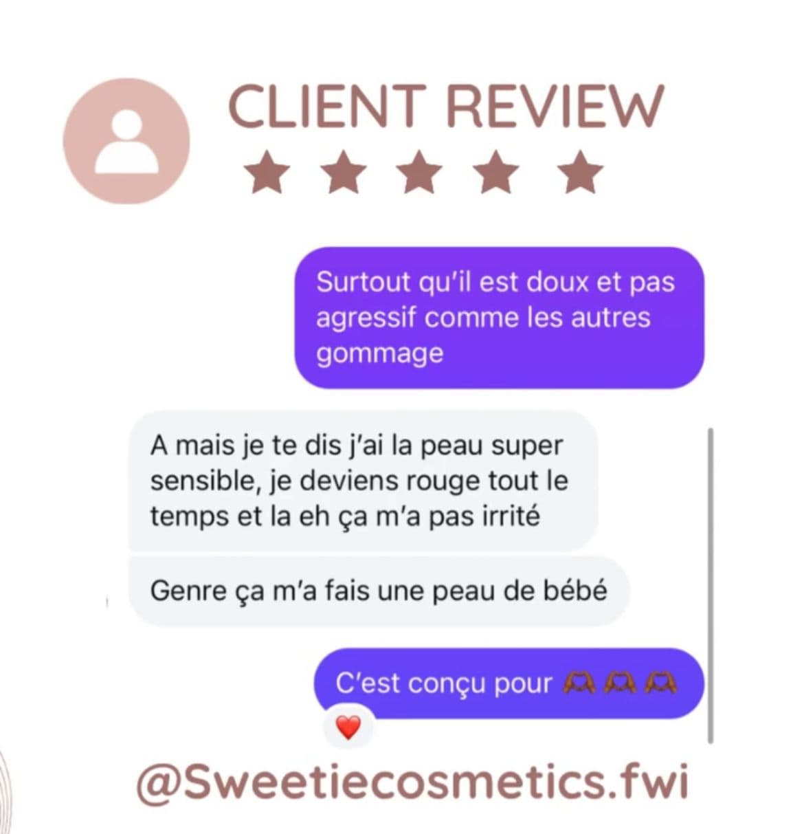 Avis cliente